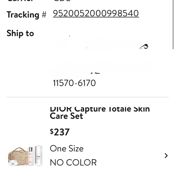 Dior Gold Gorgeous Cosmetic & Accessories Bag with Golden Star Zippers & extra!! - Picture 10 of 10